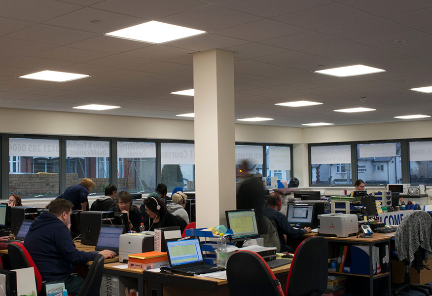 Tamlite Cradley Heath office LED lighting