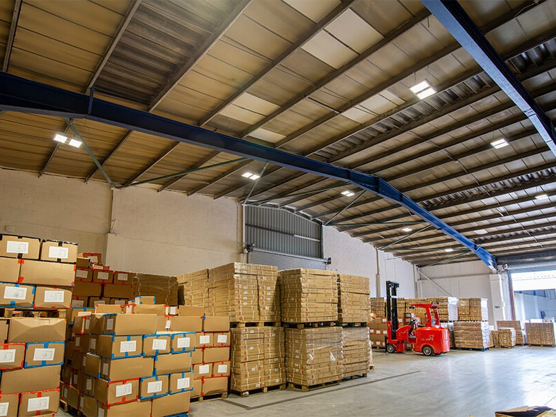 Tamlite Lighting and Warehouse Revolution EXPO LED lighting image