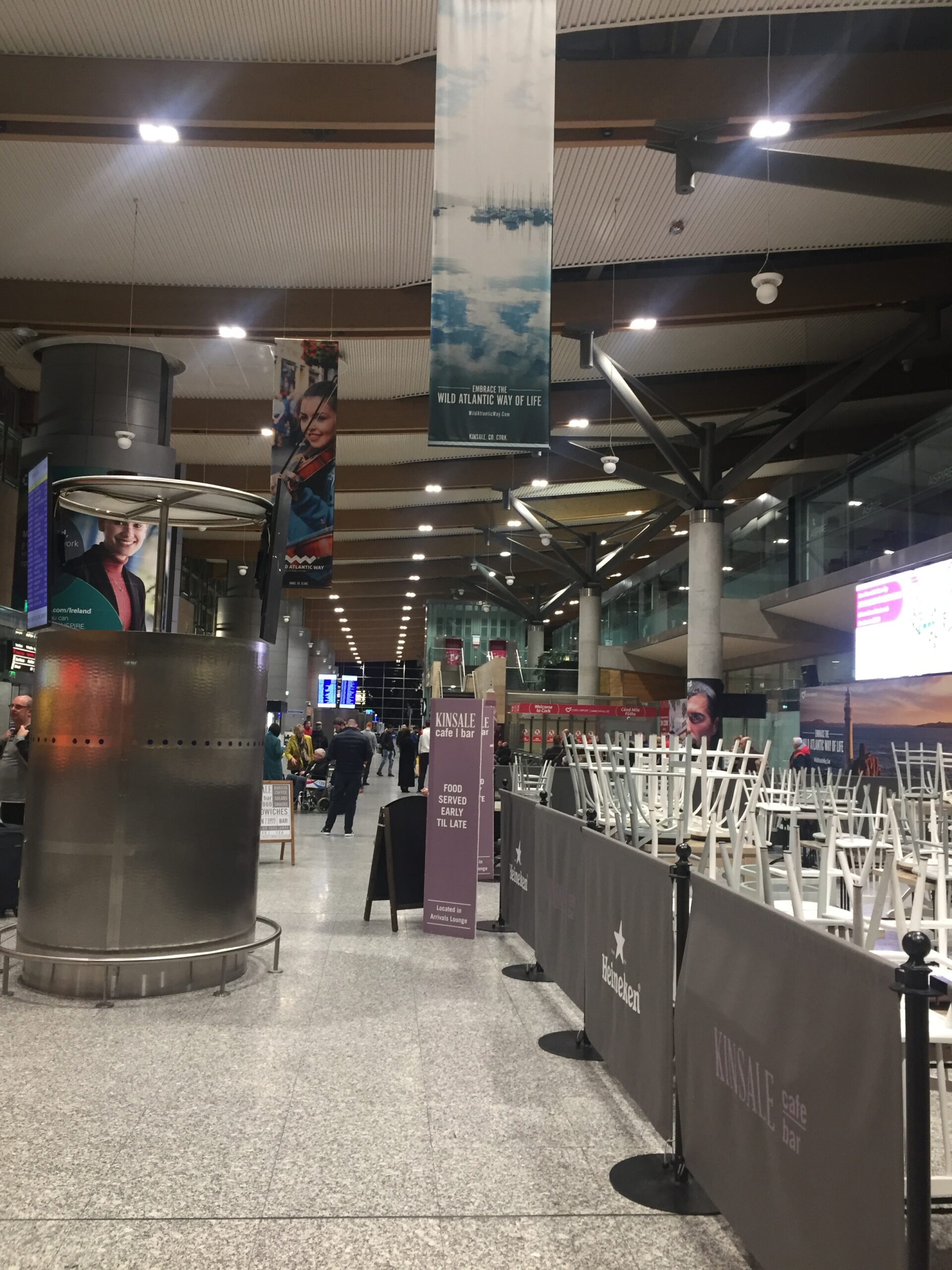 Tamlite Cork Airport County Cork terminal area LED lighting