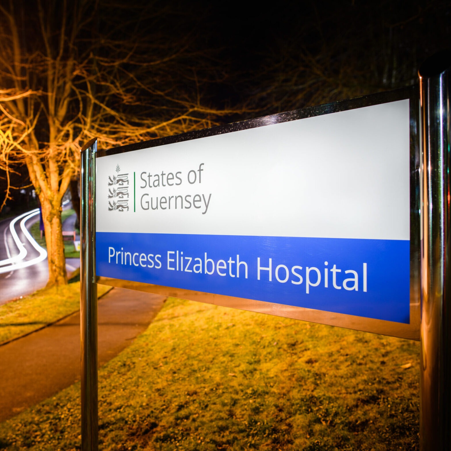 Tamlite Princess Elizabeth Hospital Guernsey building exterior signage image