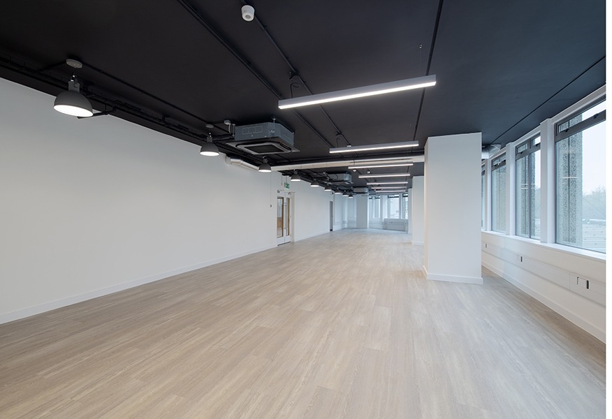 Tamlite Capital Tower Cardiff open space LED lighting
