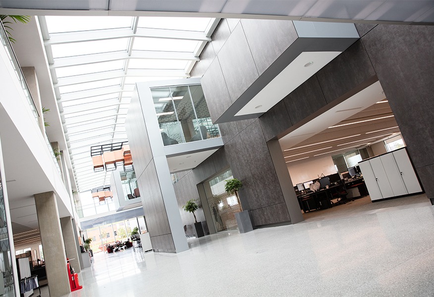 Tamlite CEF IT Durham entrance area LED lighting