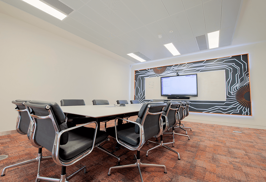 Tamlite CEF IT Durham meeting room LED lighting