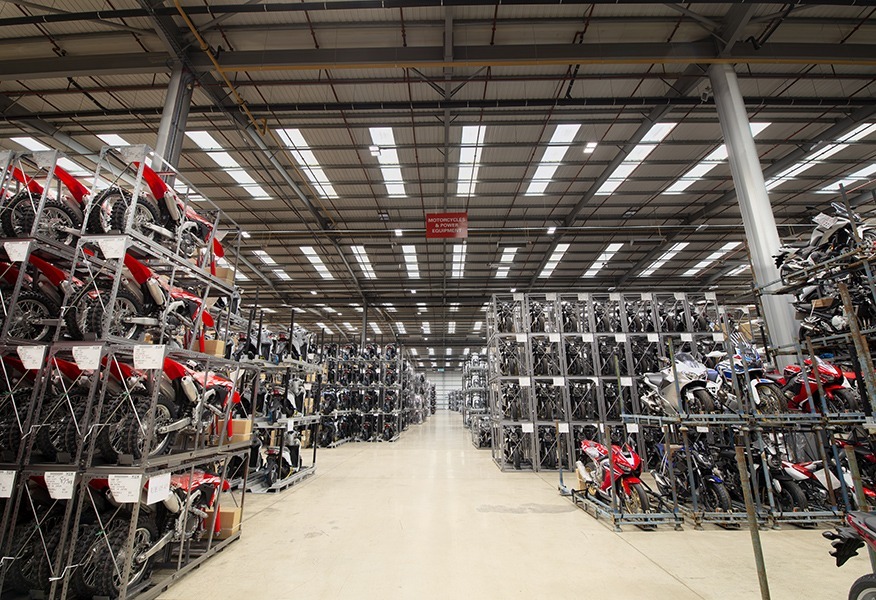 Tamlite Honda Logistics Swindon Case Study warehouse LED lighting