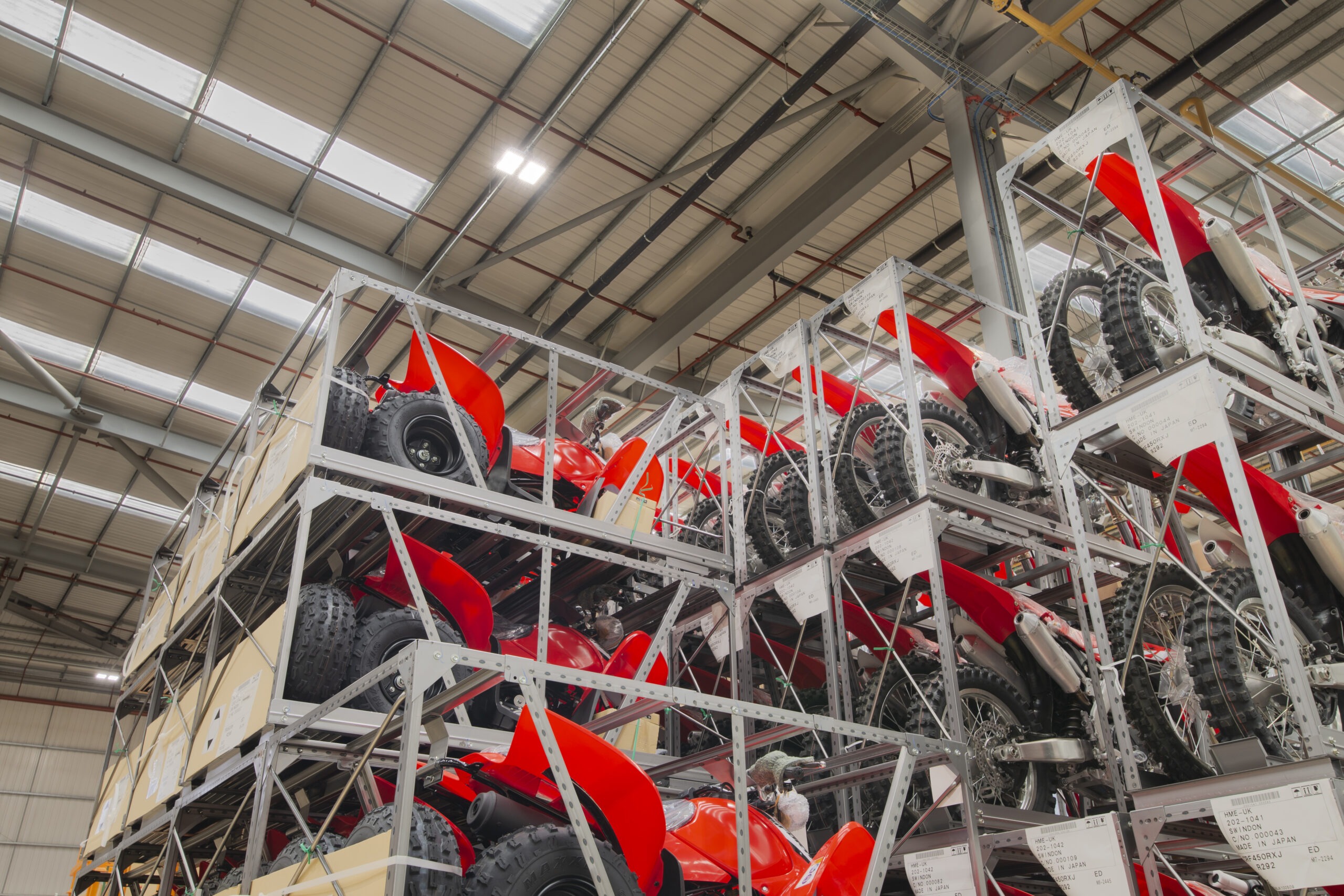 Tamlite Honda Logistics Swindon warehouse LED lighting