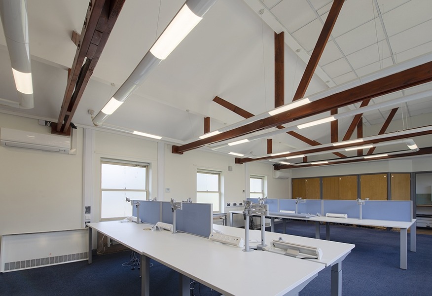 Tamlite Maple Leaf Centre Solihull office area LED lighting