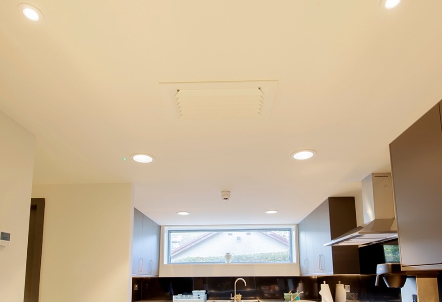 Tamlite Monifieth Parish Church Dundee kitchen area LED lighting