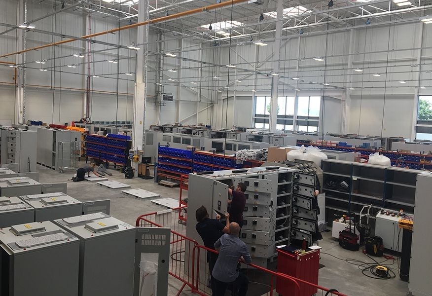 Tamlite Anord Mardix Dundalk case study factory LED lighting