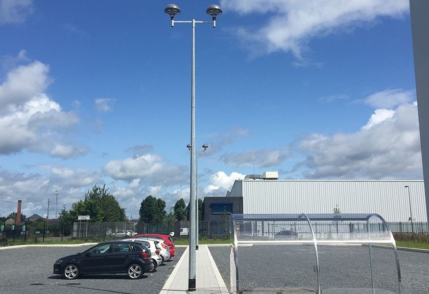 Tamlite Anord Mardix Dundalk car park LED lighting