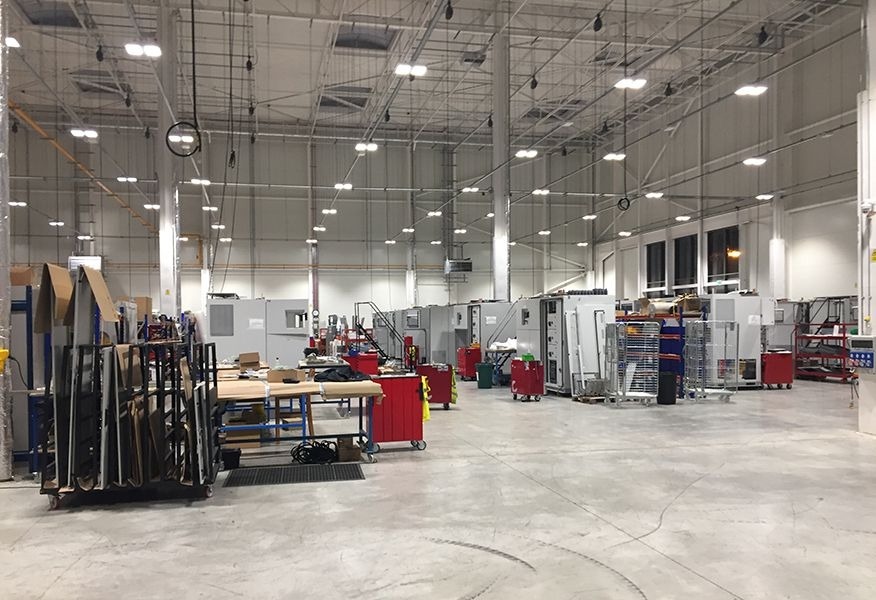 Tamlite Anord Mardix Dundalk factory equipment LED lighting