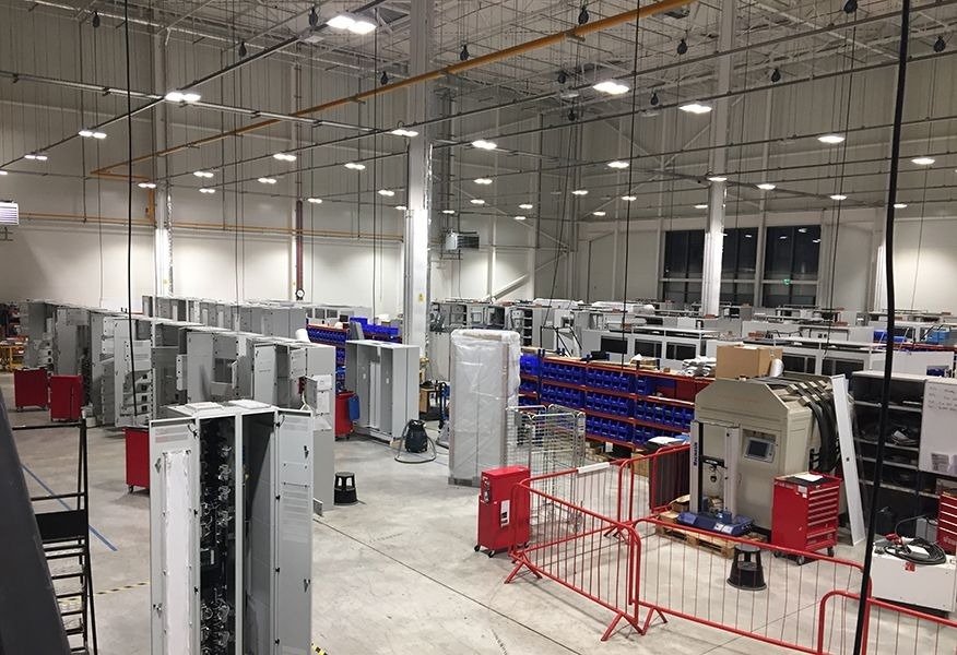 Tamlite Anord Mardix Dundalk warehouse manufacturing LED lighting