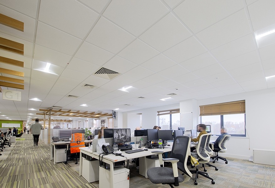 Tamlite Homelet Lincoln HORIZON LED lighting office area