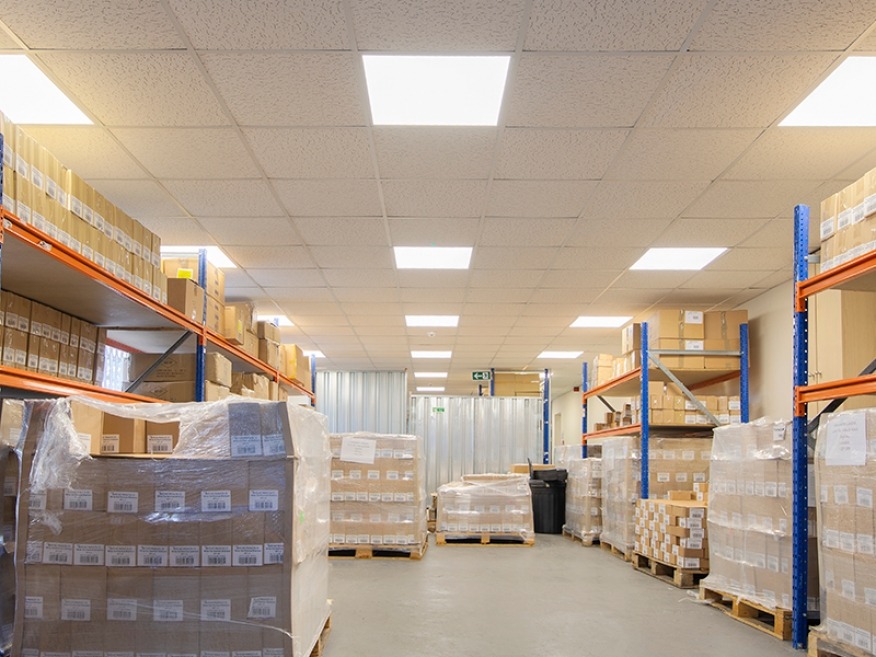Tamlite Lemonpath Leicester storage LED lighting
