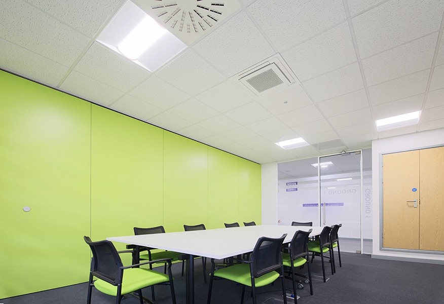 Tamlite Sandwell Council House Oldbury meeting room LED lighting