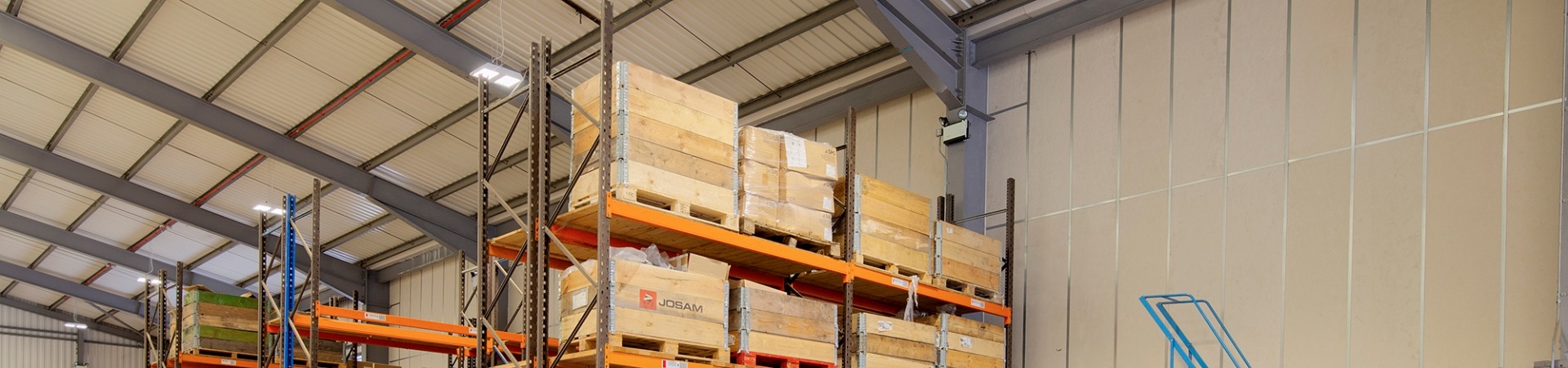 Tamlite South East Water Industrial and Warehousing Case Study warehouse LED lighting header