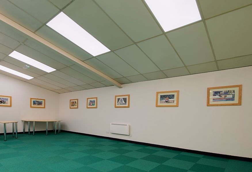 Tamlite Stoke Mandeville Stadium Aylesbury meeting room LED lighting