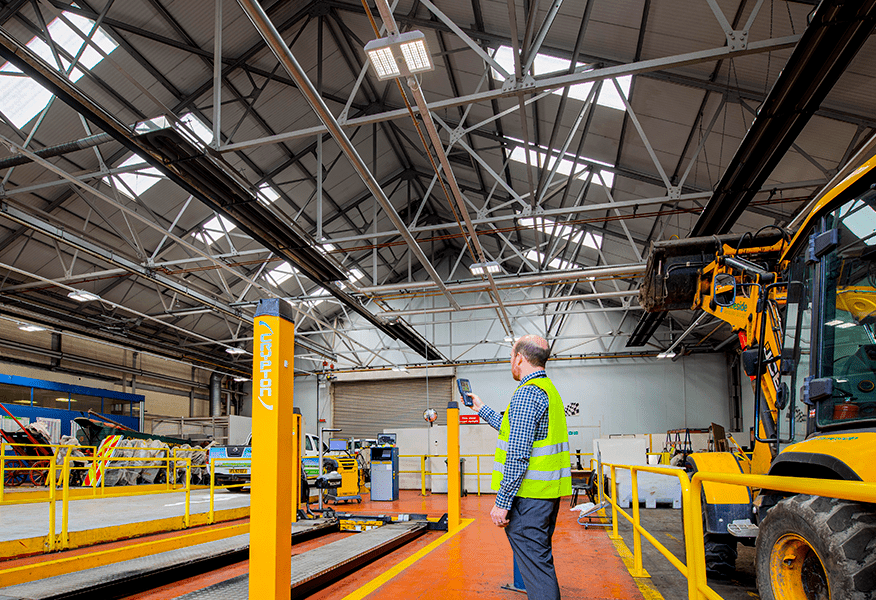 Tamlite Tame Street Depot case study EXPO LED lighting image