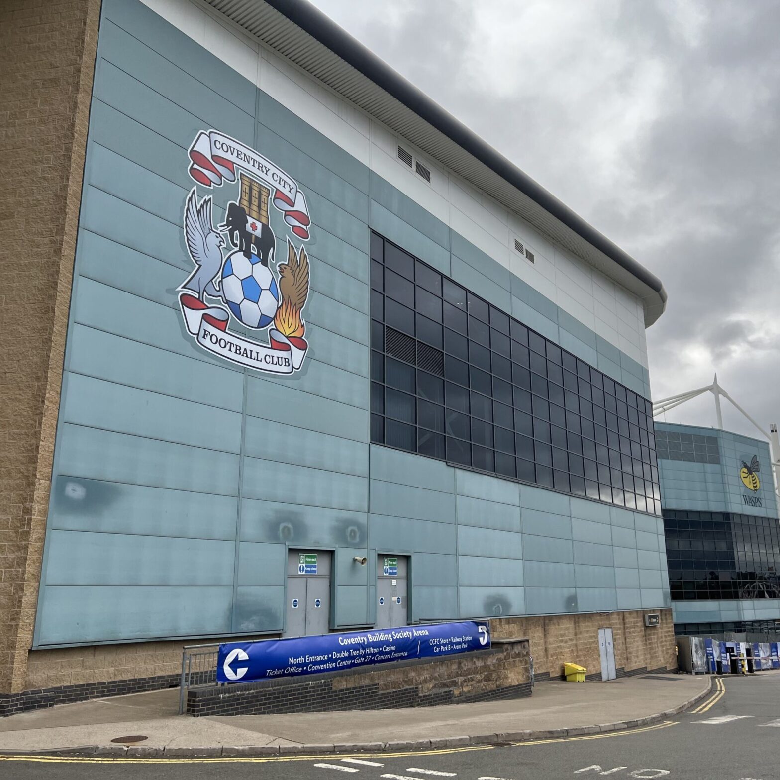 Tamlite Sports LED lighting The Coventry Building Society Arena Case Study header