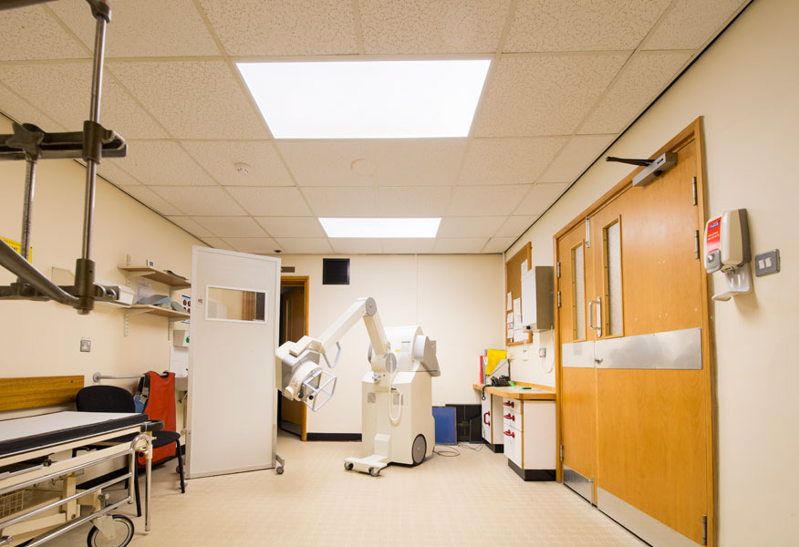 Tamlite Leominster Community Hospital equipment LED lighting