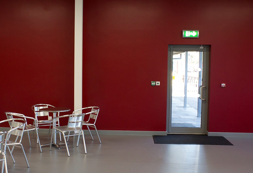 Tamlite Eversfield Preparatory School Solihull communal area emergency exit LED lighting