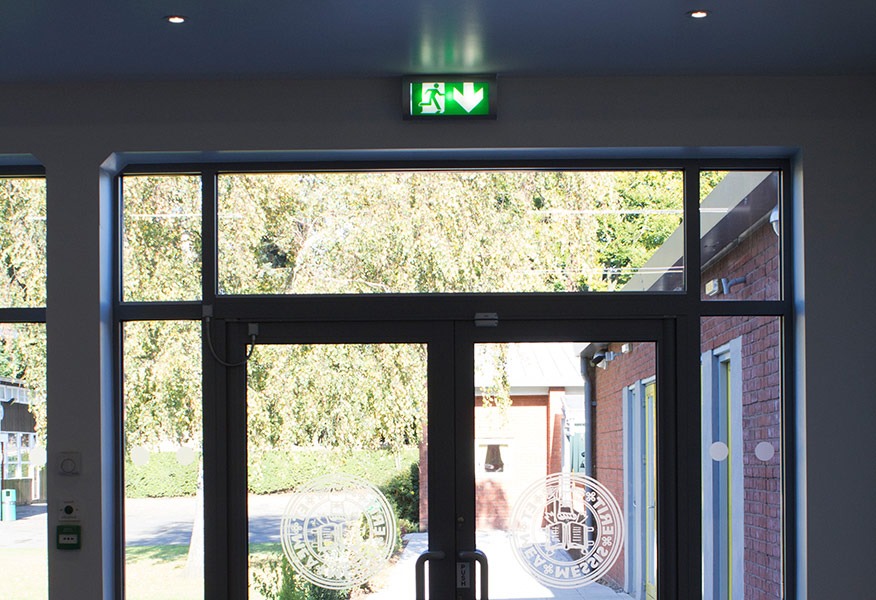 Tamlite Eversfield Preparatory School Solihull emergency exit LED lighting