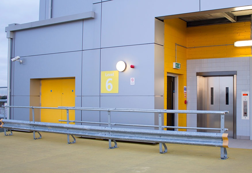 Tamlite Network Rail elevator and emergency exit LED lighting