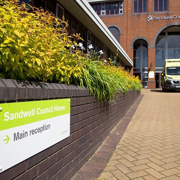 Tamlite Emergency LED Lighting Sandwell Council House Case Study building exterior image