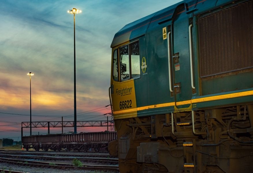 Tamlite Hoo Junction Kent outdoor LED lighting train