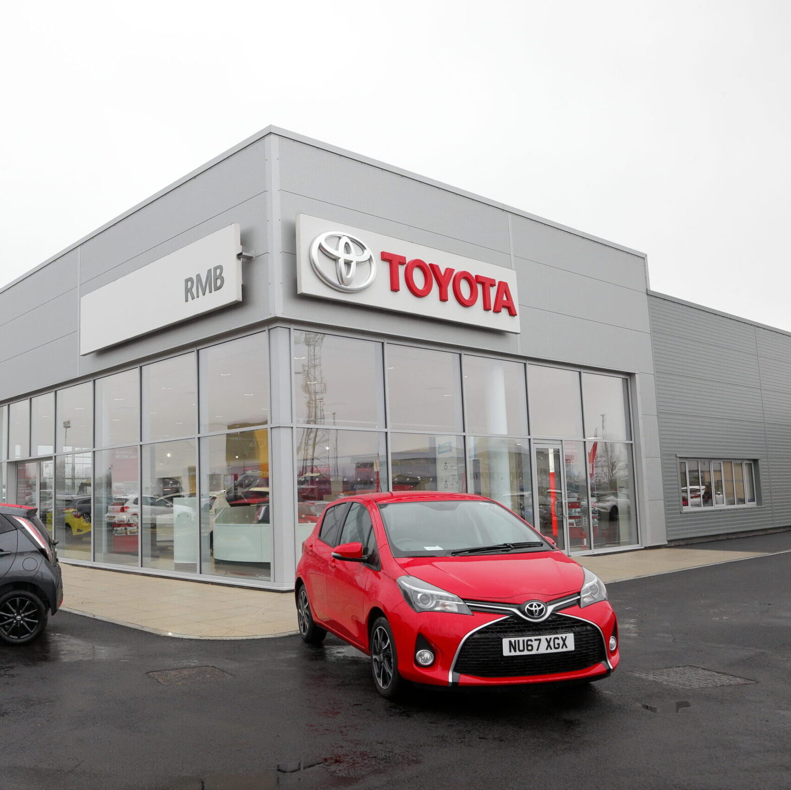 Tamlite RMB Toyota Darlington building exterior image with company logo