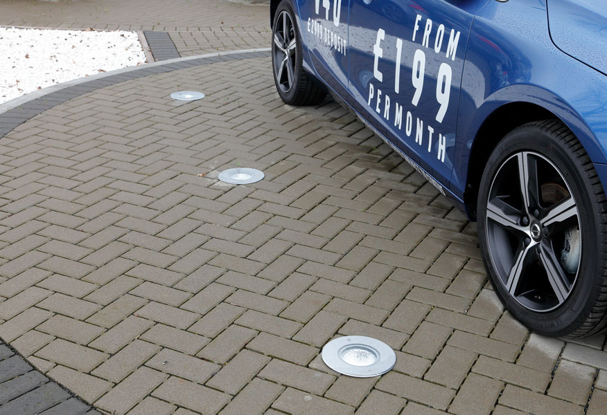 Tamlite Clelands Volvo Galashiels LED groundlights image