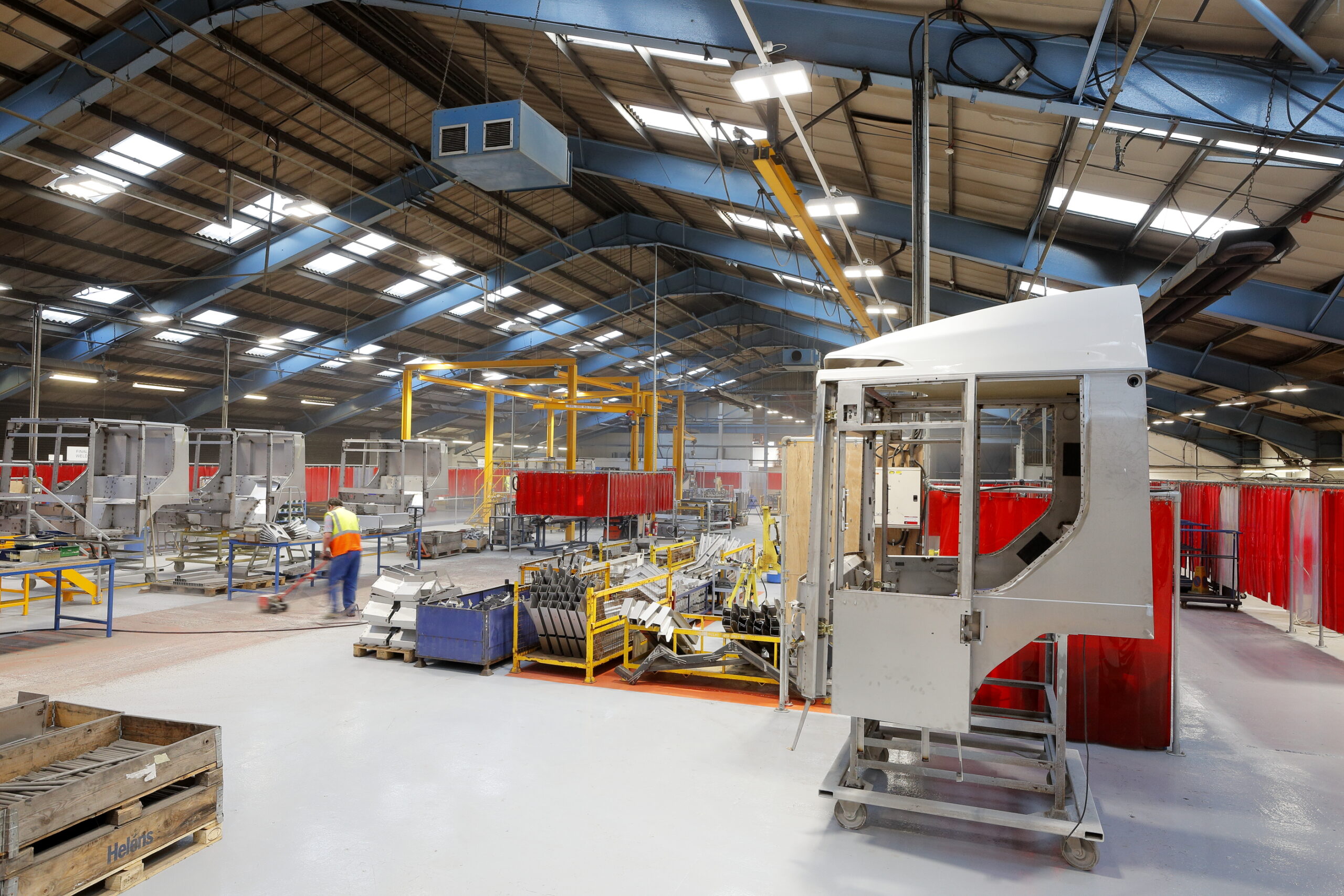Tamlite Dennis Eagle Industrial and Warehouse LED lighting case study header factory