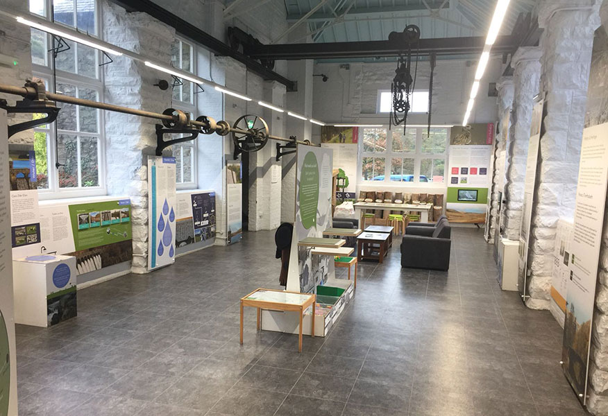 Tamlite Elan Valley Visitor Centre museum lighting