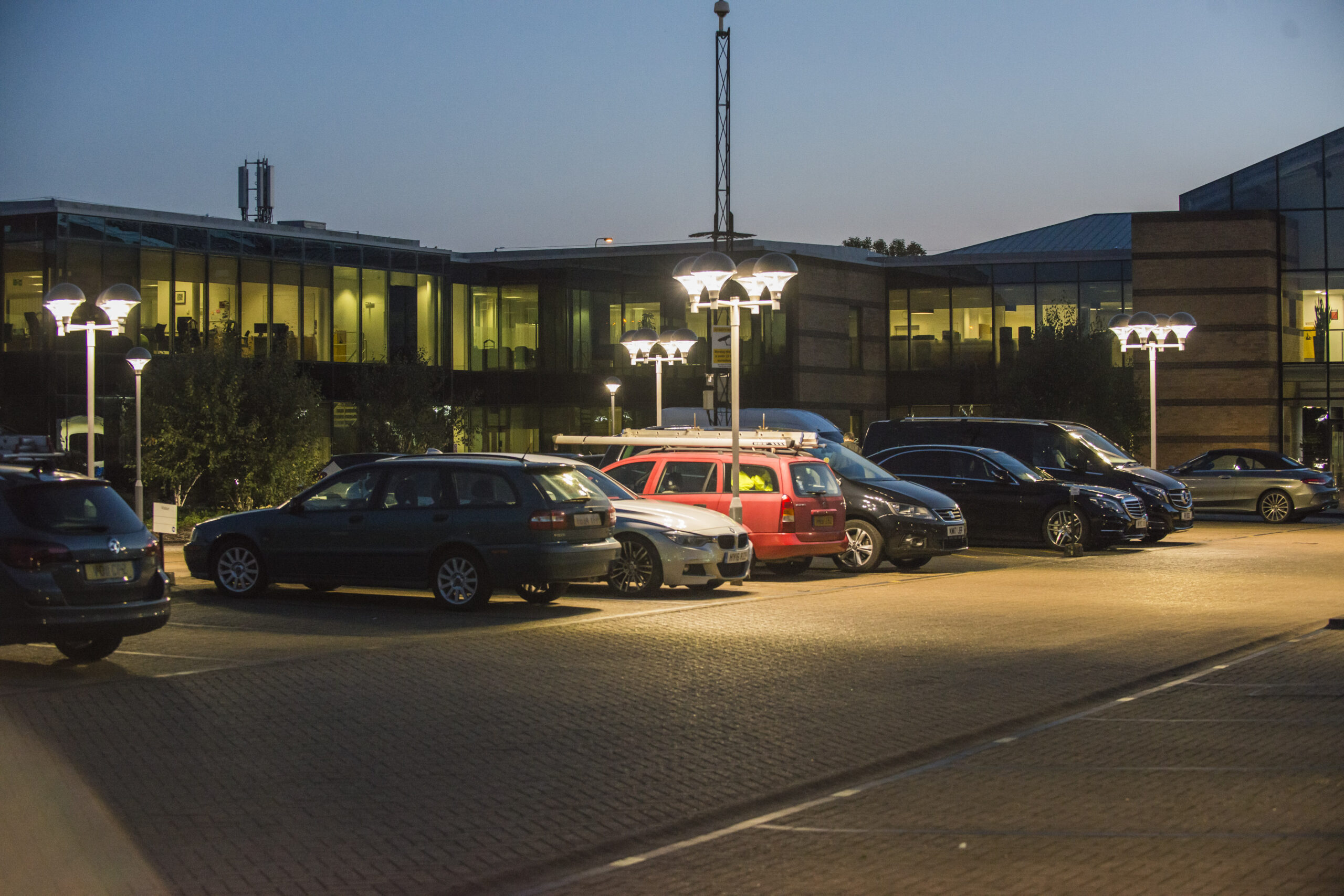 Tamlite BGL Group PLAZA car park lighting