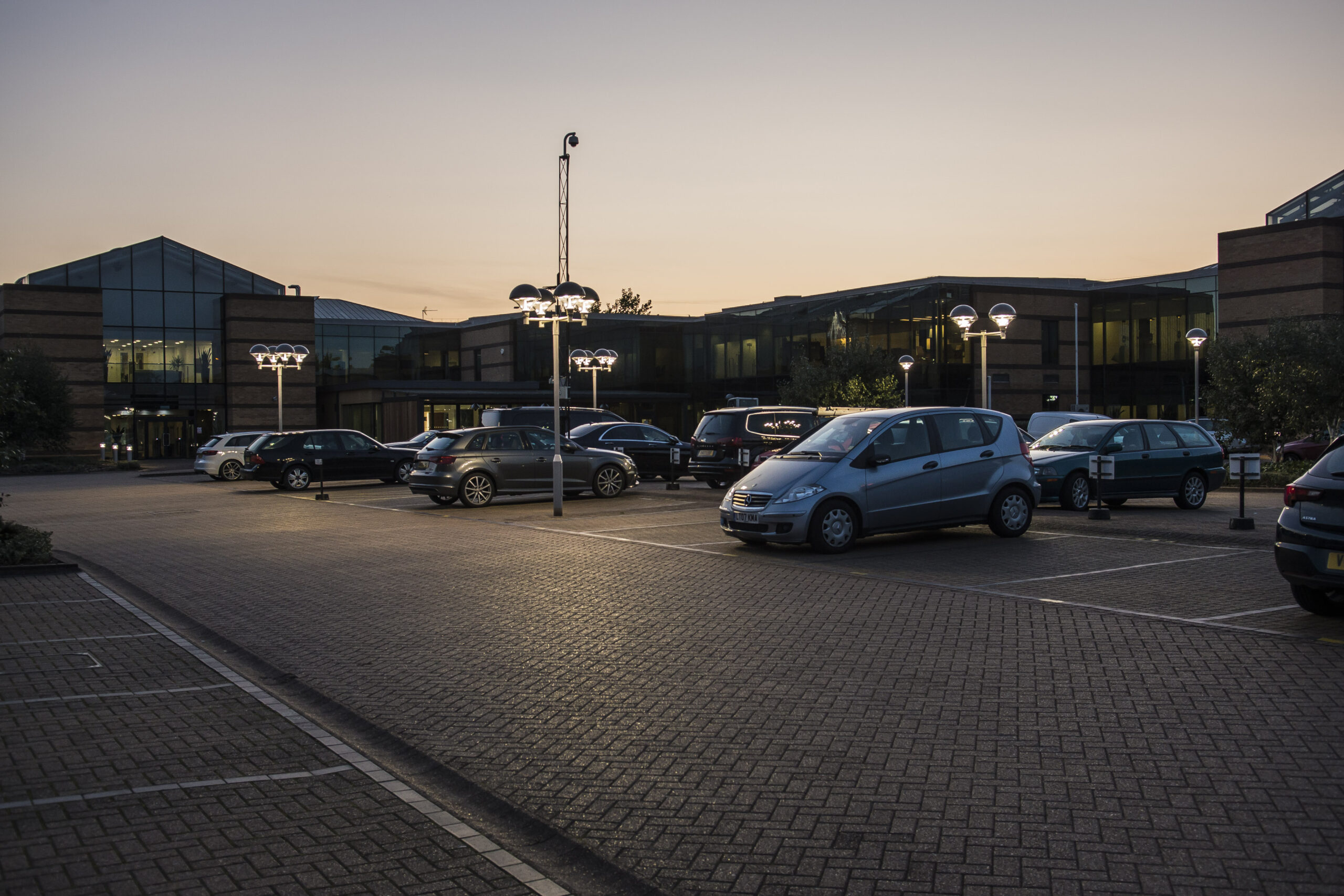 Tamlite BGL Group exterior lighting in car park