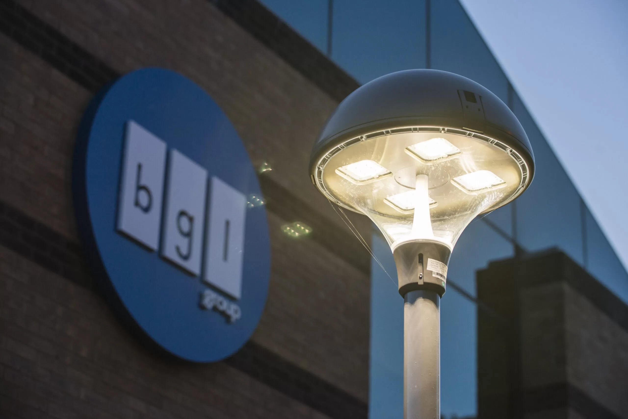 Tamlite BGL Group logo outdoor PLAZA