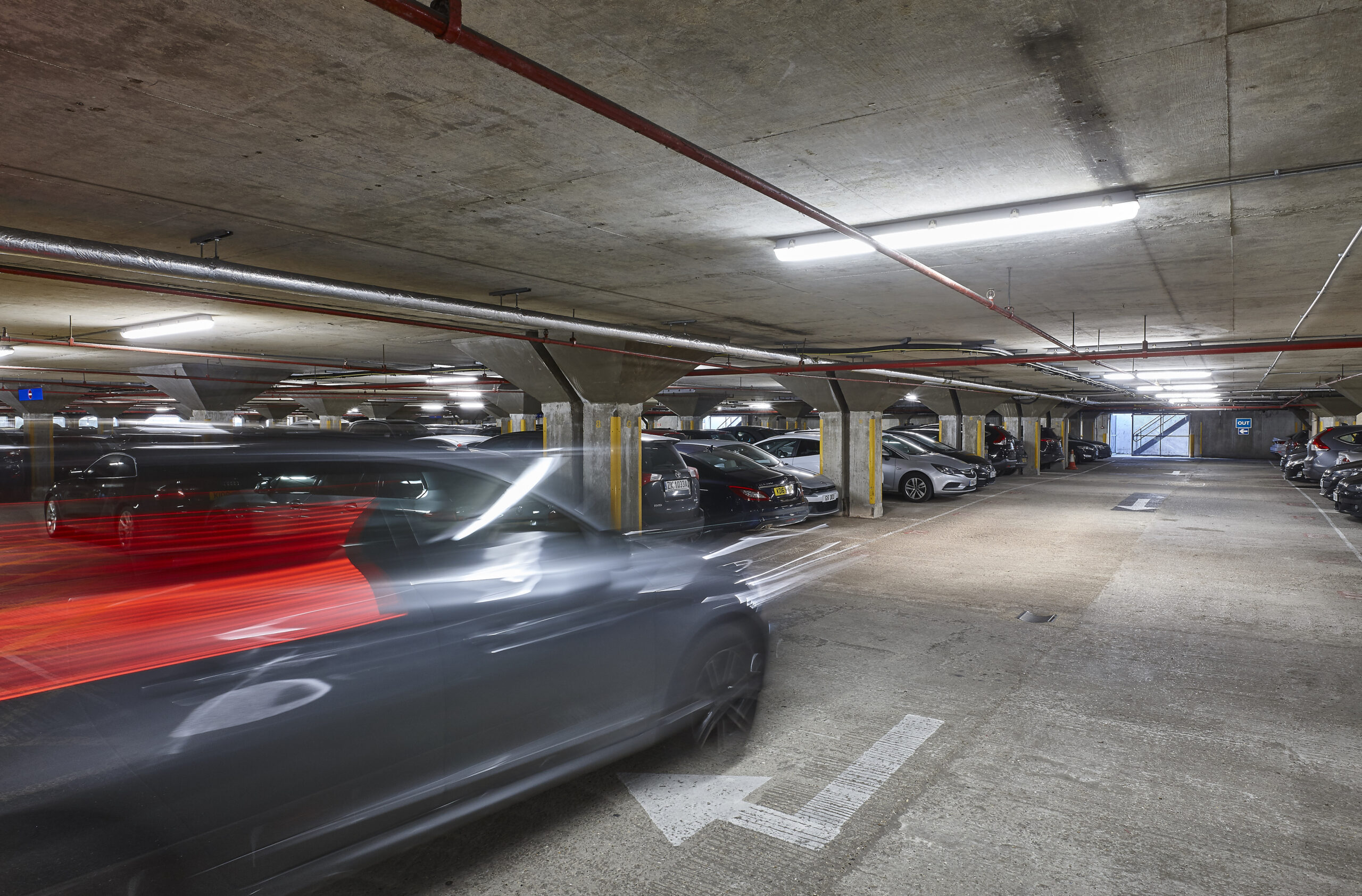 Tamlite Dixons Carphone lighting car park