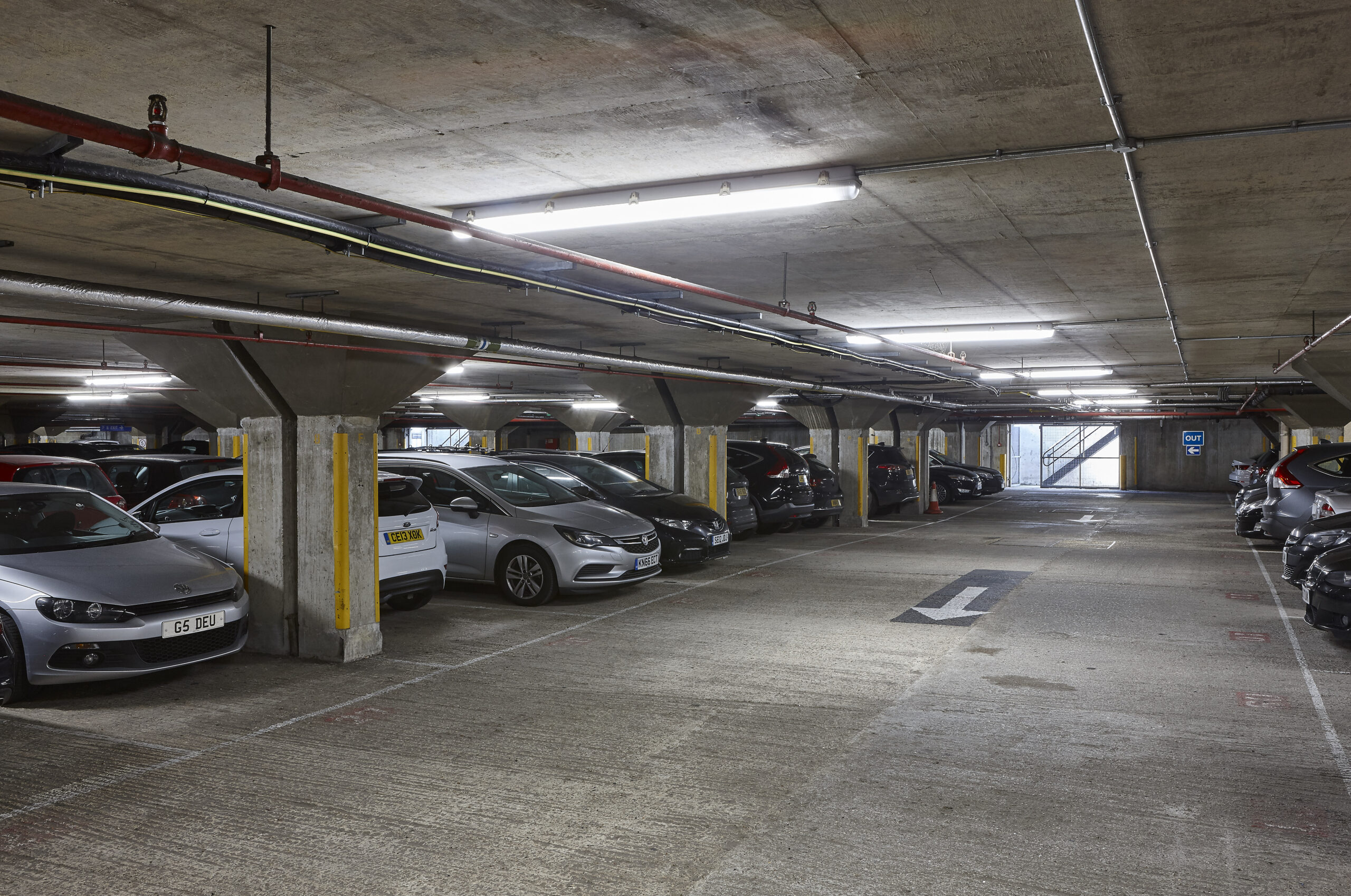 Tamlite Dixons Carphone car park lighting