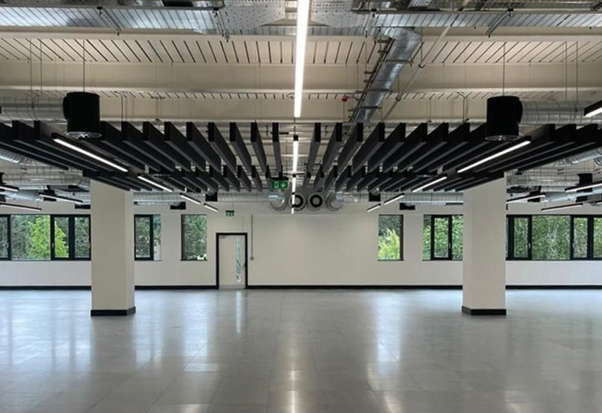 Tamlite Croxley Park Watford open space signum lighting linear