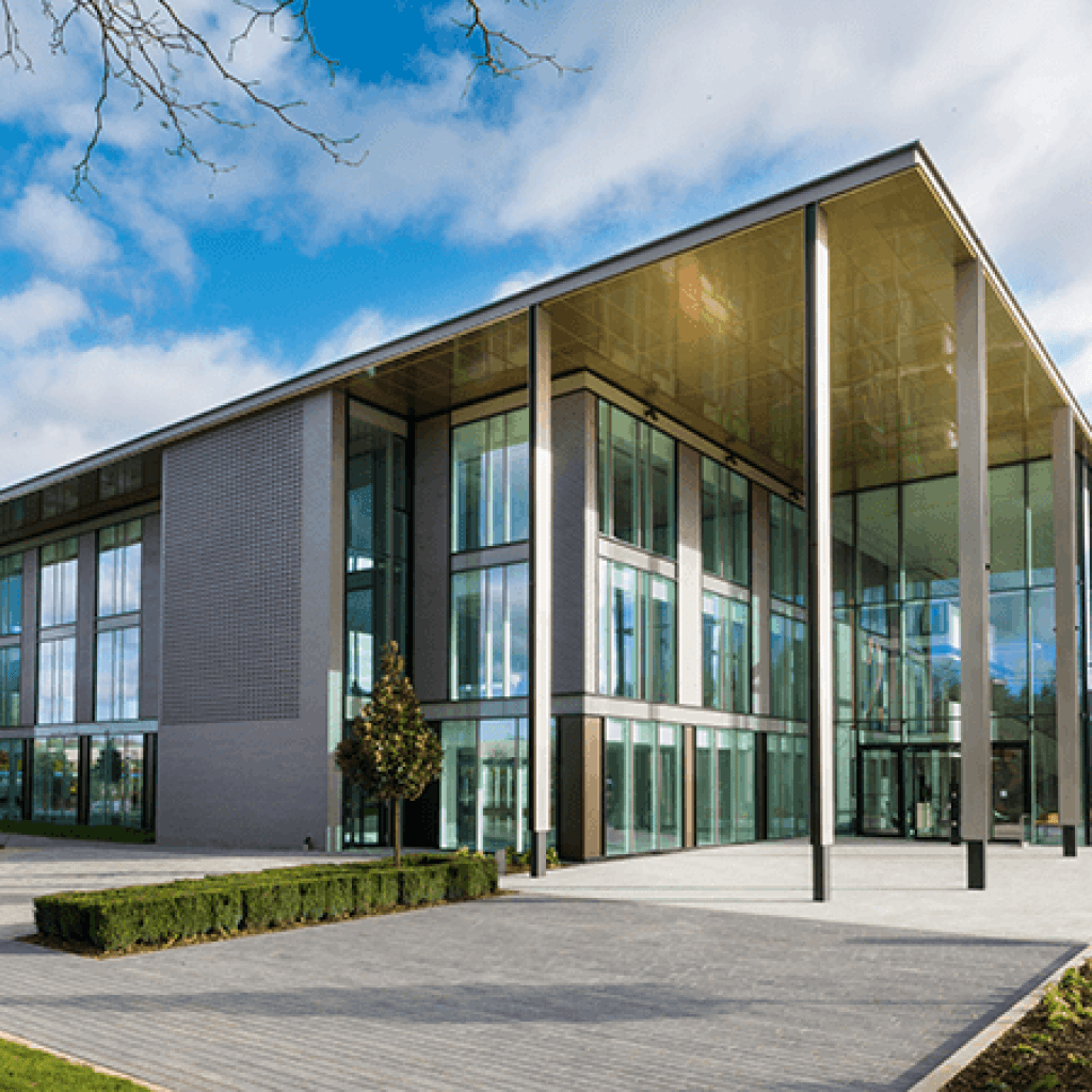 Tamlite Croxley Park Watford building exterior lighting