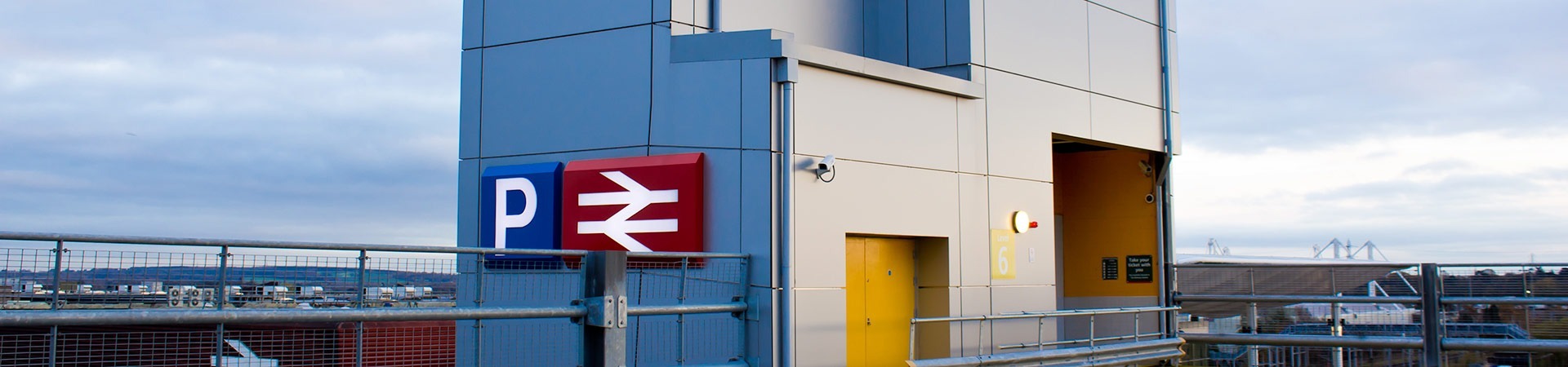 Tamlite Network Rail urban car park lighting header case study