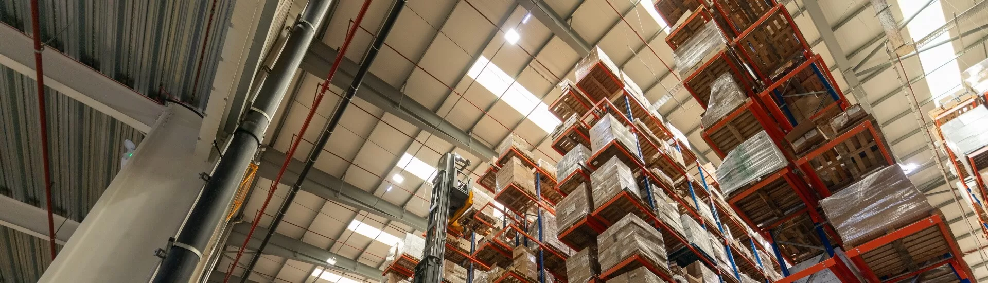 Tamlite industrial and warehousing nisbets banner