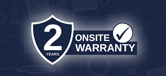 Tamlite 2 years on-site warranty