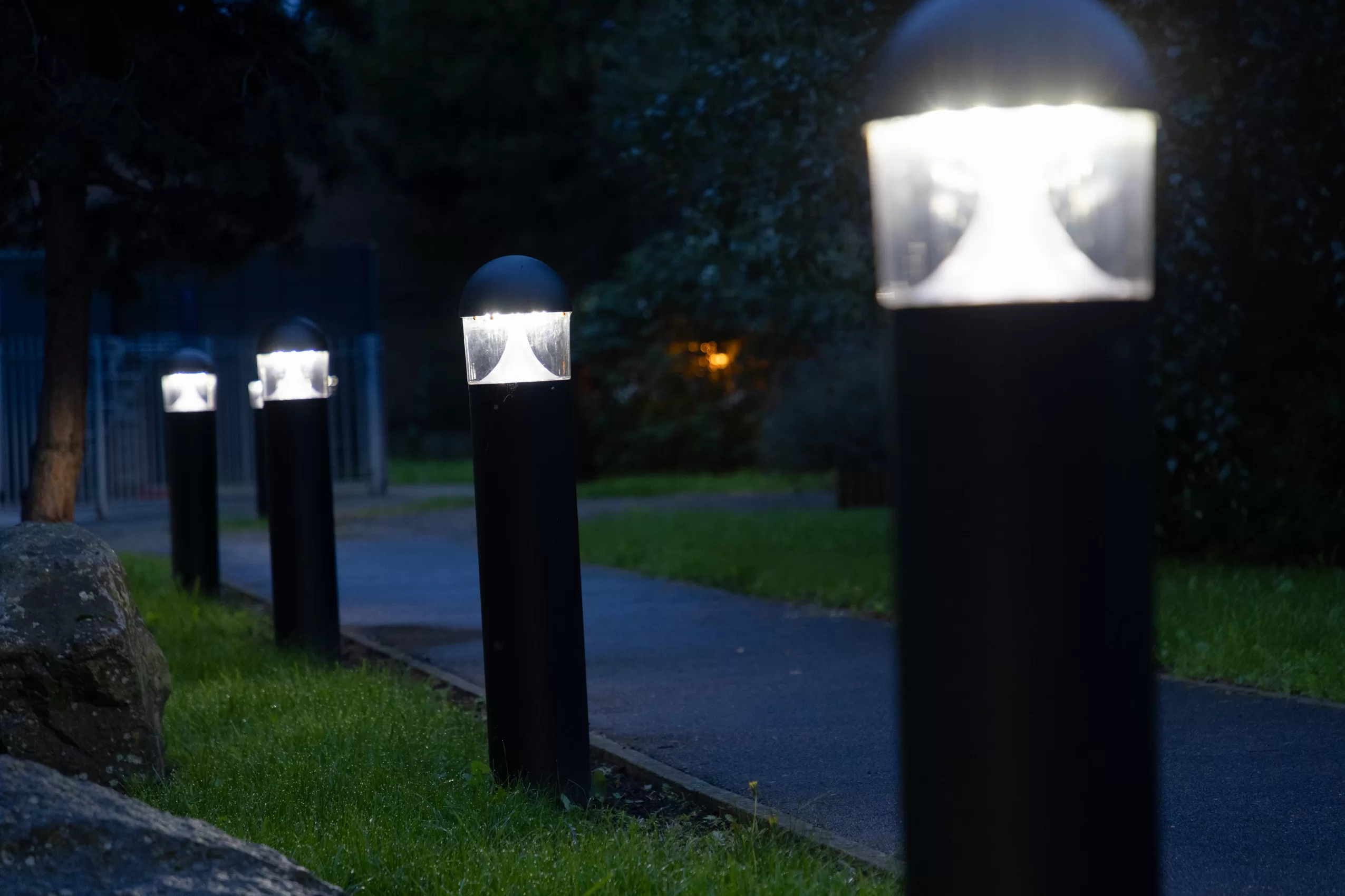 CITY Bollards close up
