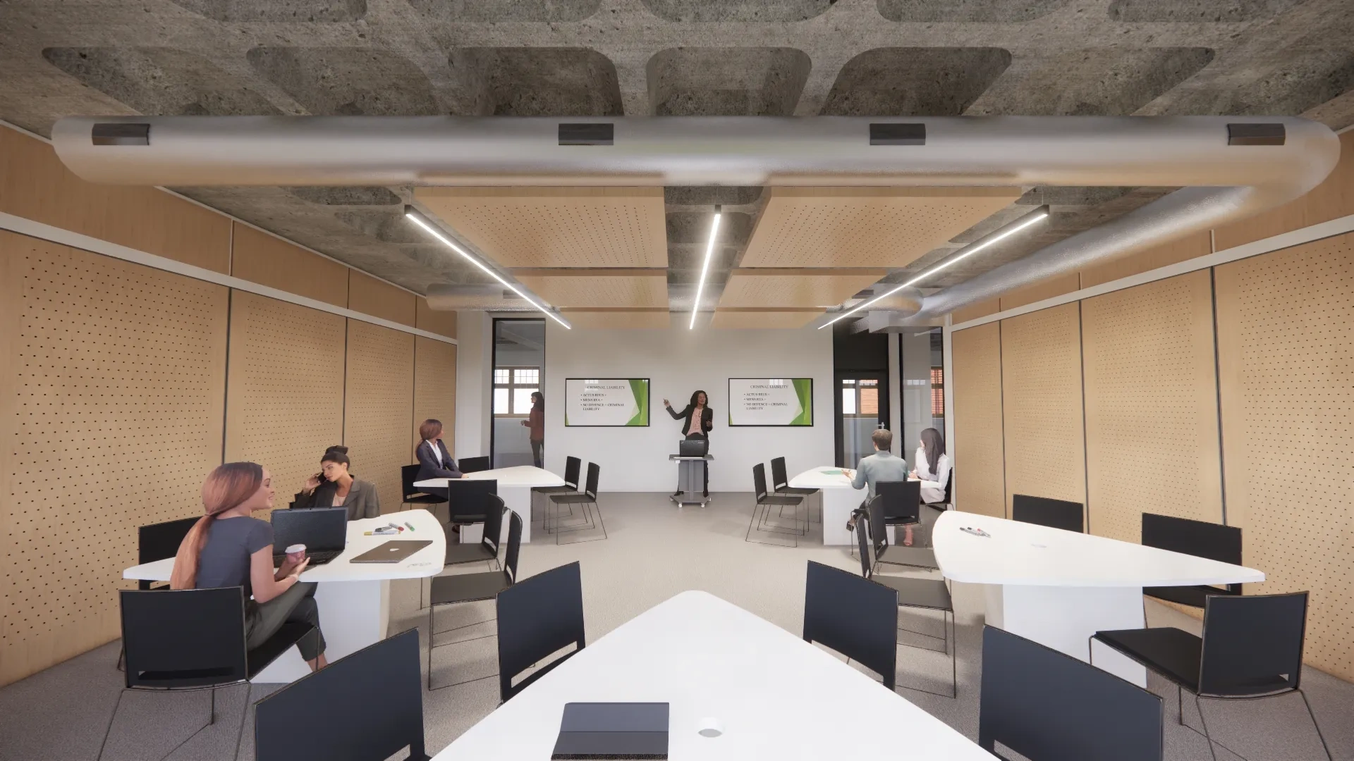 LTU Typical Classroom with students
