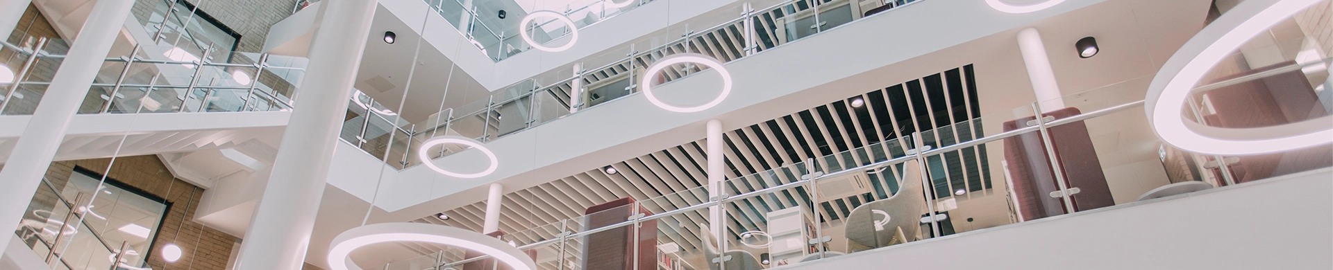 Barnsley College lighting by Tamlite Lighting